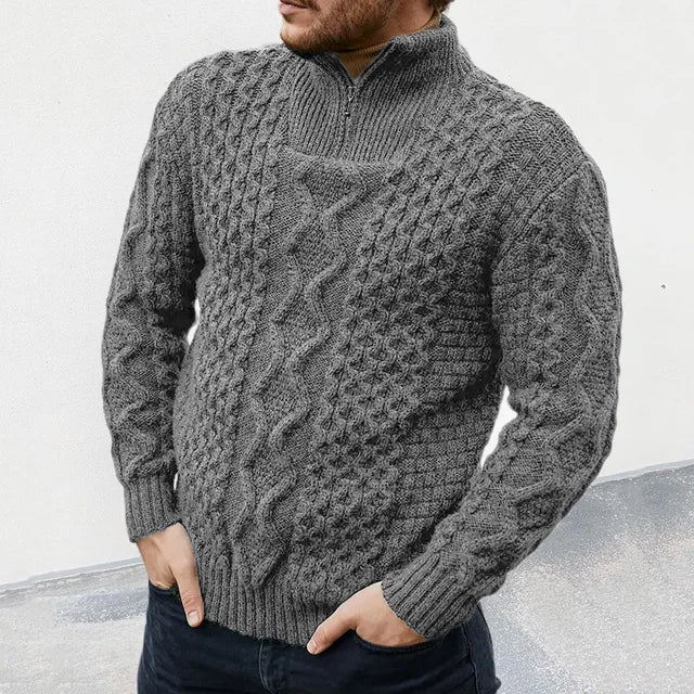 Luxury Knitted Sweater for Men - KnitCraft - 3