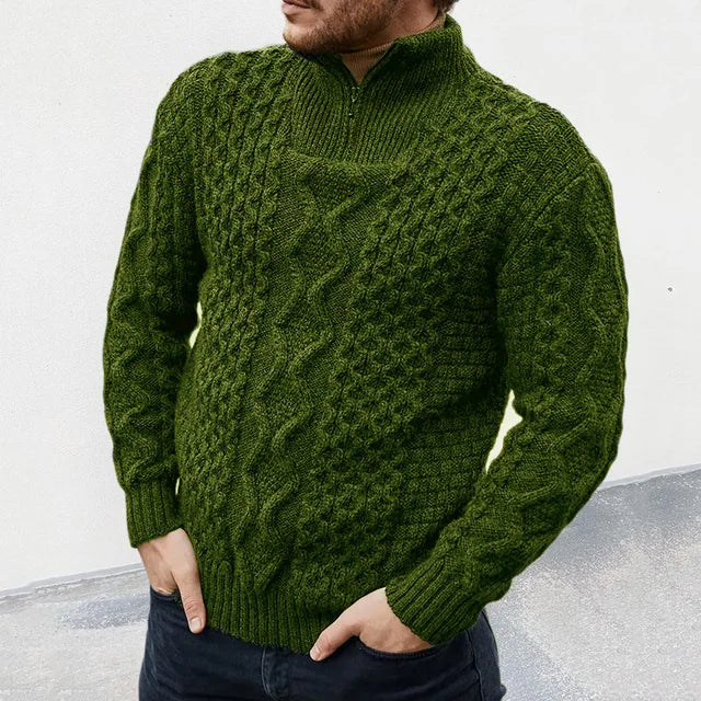 Luxury Knitted Sweater for Men - KnitCraft - 2