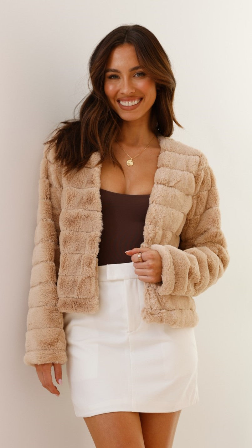 Luxury Ladies Crop Jacket - Veloura