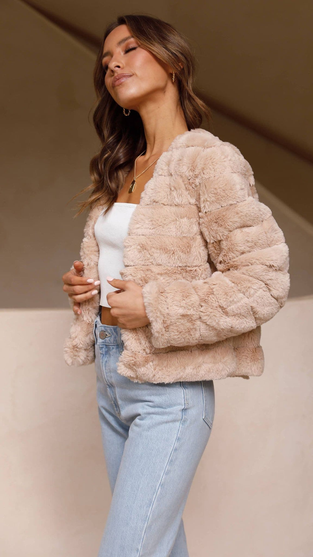 Luxury Ladies Crop Jacket - Veloura