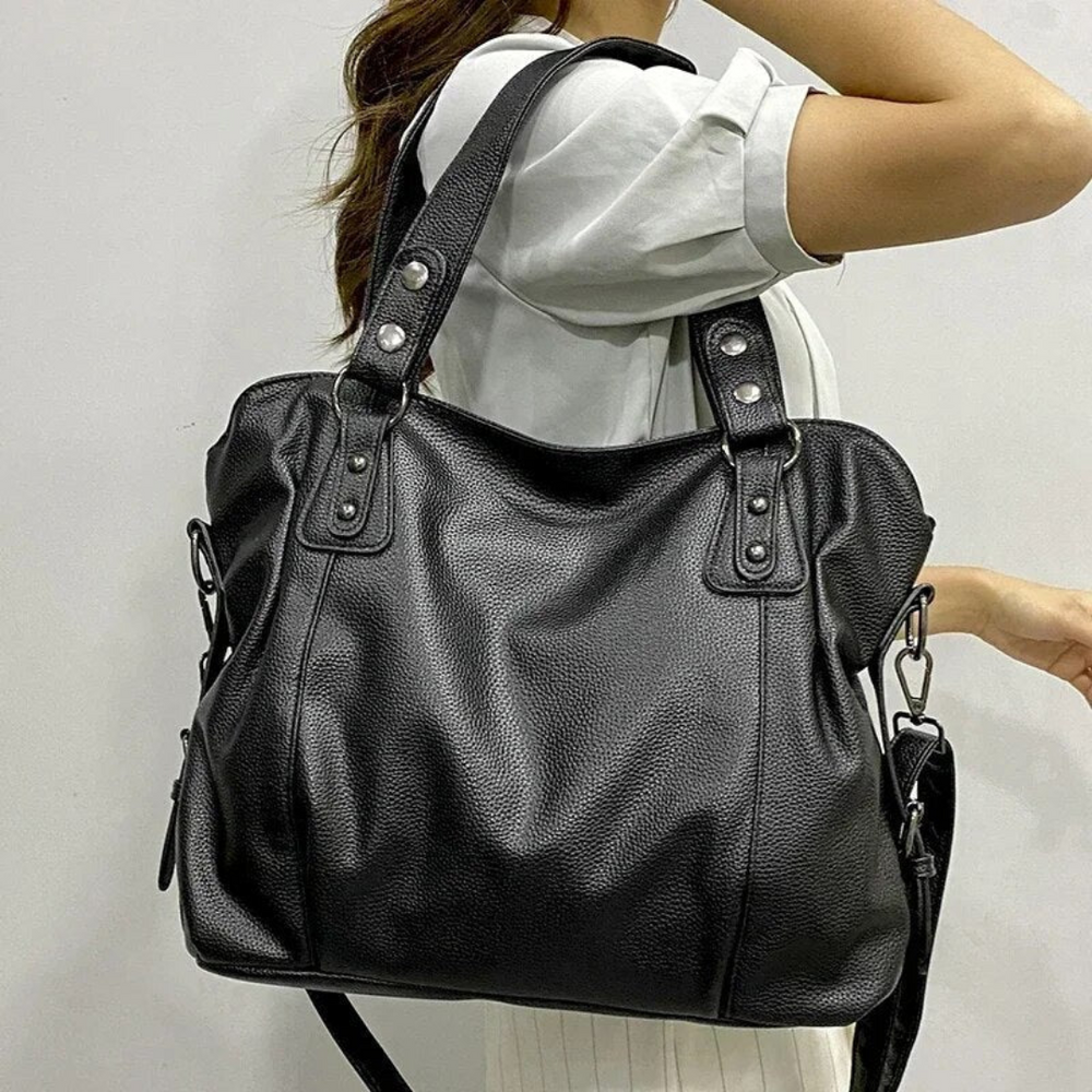 EliteCarry Luxury Leather Shoulder Bag for Women - Stylish & Durable Handbag