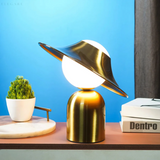Enhanced Product Title: **GoldAura Luxury Metal Table Lamp - Elegant Gold Finish, Modern Design for Home & Office Decor**