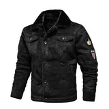 Luxury Oversized Leather Jacket with Velvet Lining - Victor
