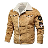 Luxury Oversized Leather Jacket with Velvet Lining - Victor