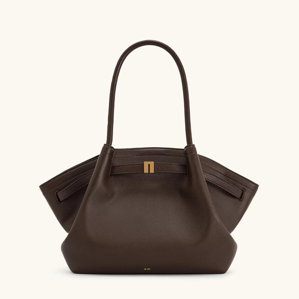 Chic Black Faux Suede Shoulder Tote - Spacious, Stylish & Versatile Handbag