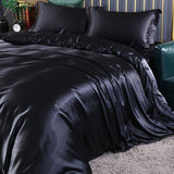 Kalsten | Luxury Silk/Satin Bedding Set (4-Piece) - SilkSleep