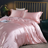 Kalsten | Luxury Silk/Satin Bedding Set (4-Piece) - SilkSleep