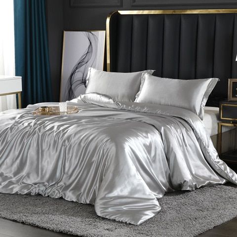 Kalsten | Luxury Silk/Satin Bedding Set (4-Piece) - SilkSleep
