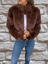 Luxury Soft Ladies Coat - Aurora