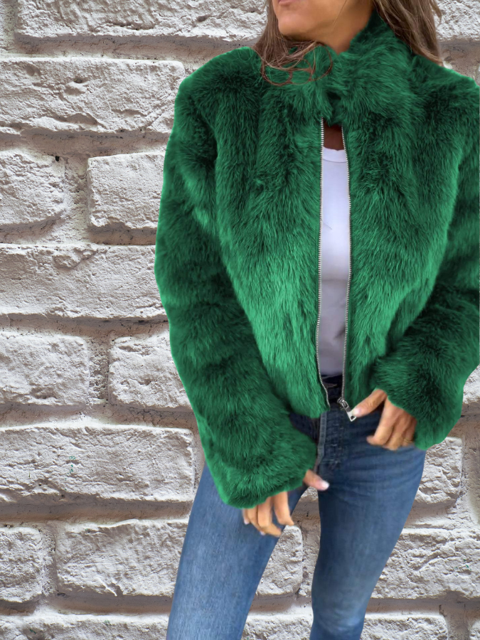 Luxury Soft Ladies Coat - Aurora