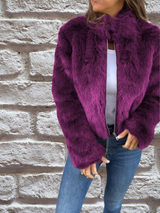 Luxury Soft Ladies Coat - Aurora