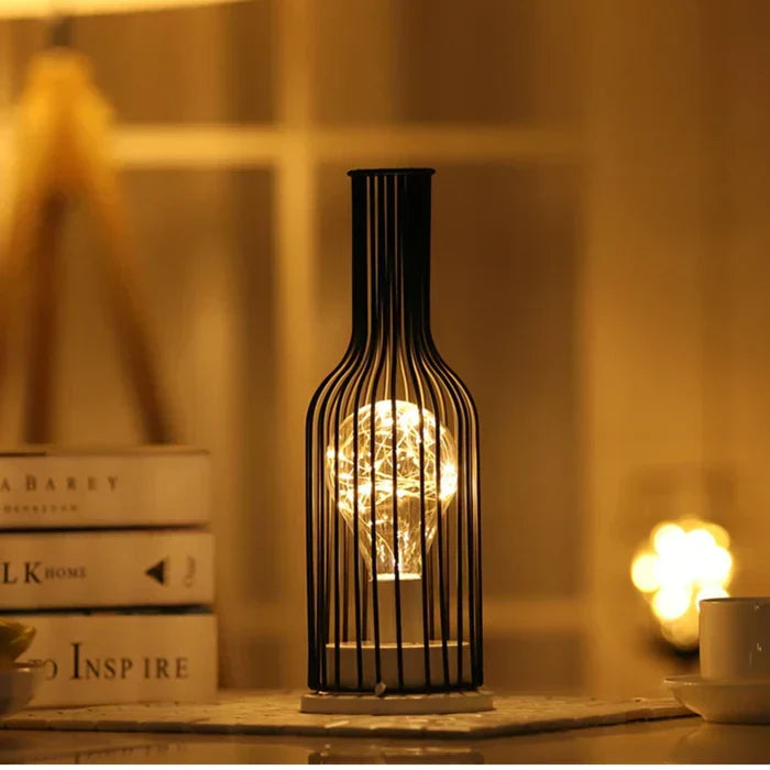 Elegant Luxury Table Lamp - LumiGris | Modern Design, Soft Ambient Lighting for Home Decor