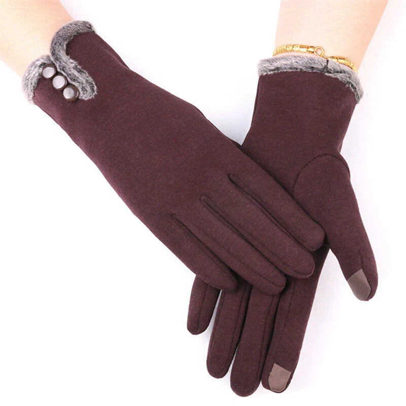 Elise Luxury Touchscreen Gloves for Women - Stylish & Warm Winter Accessory