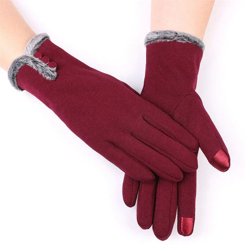 Elise Luxury Touchscreen Gloves for Women - Stylish & Warm Winter Accessory