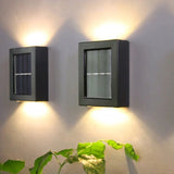Enhanced Product Title: **Luxury SolarGlow Wireless LED Wall Lamps - Eco-Friendly Outdoor Lighting for Patios, Gardens, and Pathways**