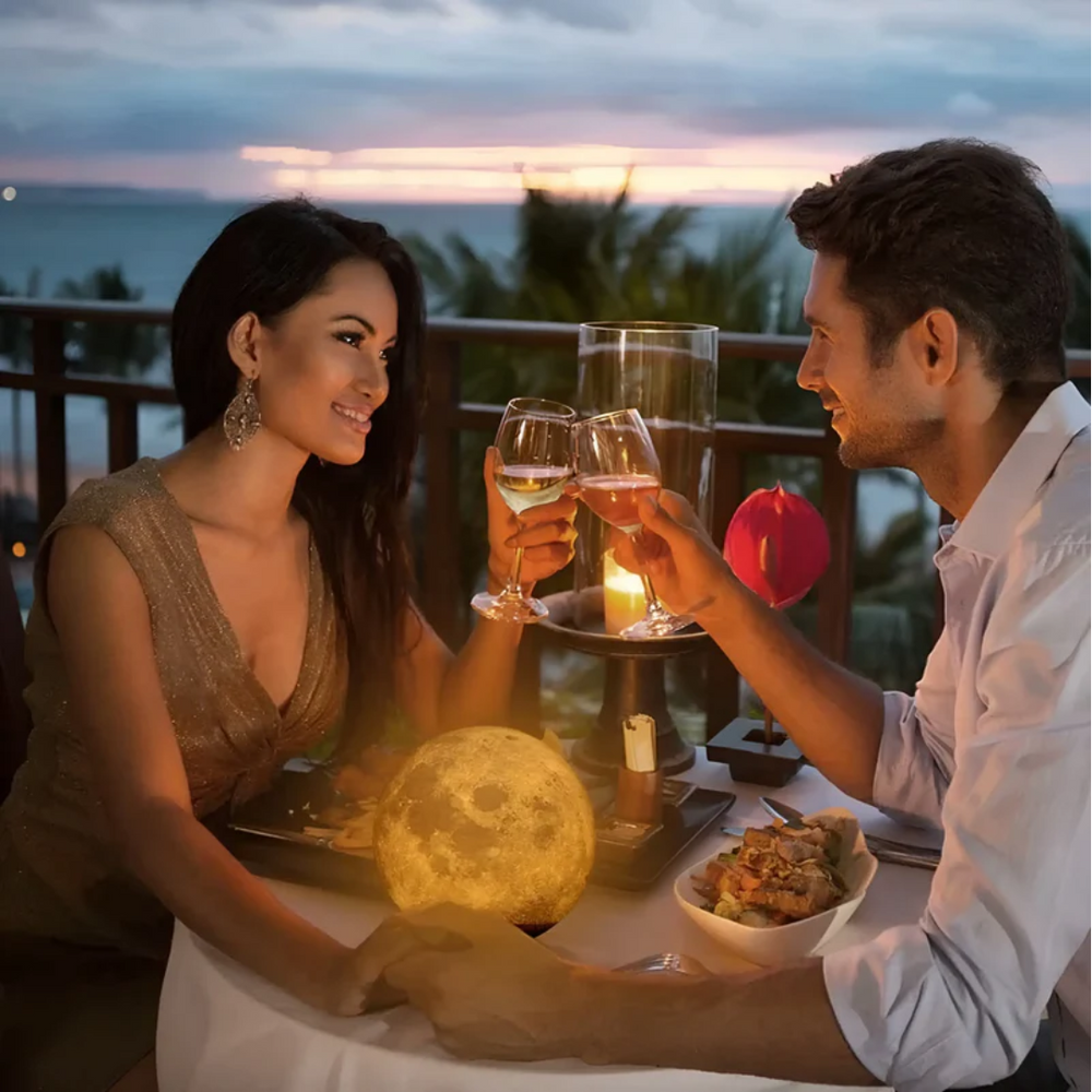 Magic Floating Moon Lamp - LumoRise | Levitation Technology | LED Night Light | Unique Home Decor Gift