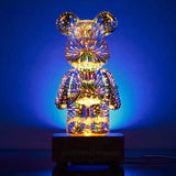 StarBear Magical 3D Firework Projection Mood Lamp - Enchanting LED Night Light for Relaxation & Ambiance