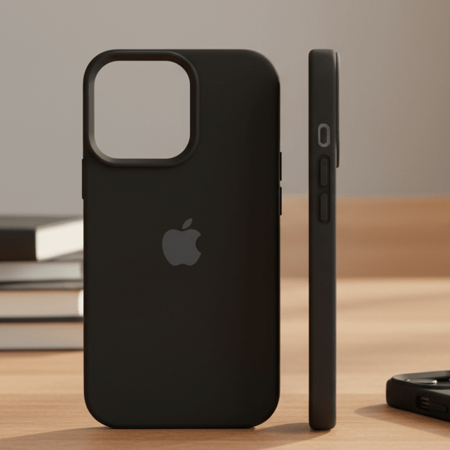 Enhanced Product Title: **Magnetic Silicone iPhone Case - Soft Touch, MagSafe Compatible, Shockproof Protection & Slim Fit Design**