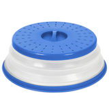 Foldable Silicone Magnetron Splatter Lid - Microwave Safe, Heat-Resistant Kitchen Cover