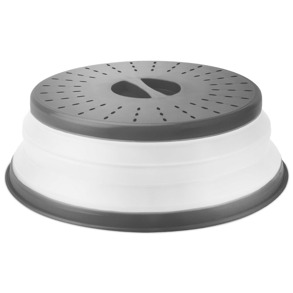 Foldable Silicone Magnetron Splatter Lid - Microwave Safe, Heat-Resistant Kitchen Cover