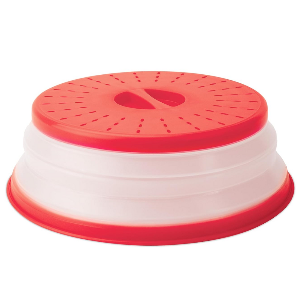 Foldable Silicone Magnetron Splatter Lid - Microwave Safe, Heat-Resistant Kitchen Cover