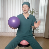 Balance Ball – Anti-Burst PVC, 15/25cm with Pump for Pilates & Yoga