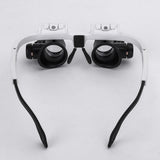 Magnifying Glasses Light LED Adjustable Lens Design