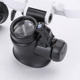 Magnifying Glasses Light LED Adjustable Lens Design