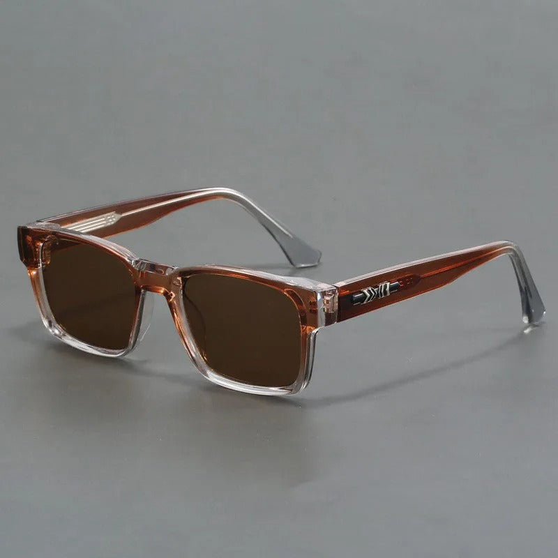 Retro Square Sunglasses – Unisex, UV400 Protection & Scratch-Resistant Lenses
