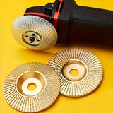 Wood Carving Disc Set – Tungsten Carbide, 100mm & 3-Piece for Angle Grinders
