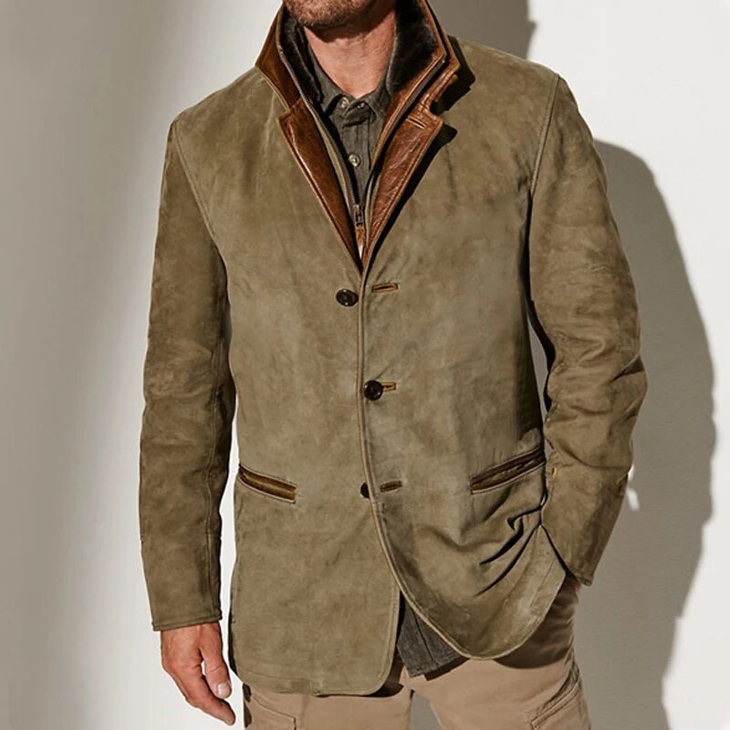 Stefano Vintage Jacket - Classic Retro Style Outerwear for Men
