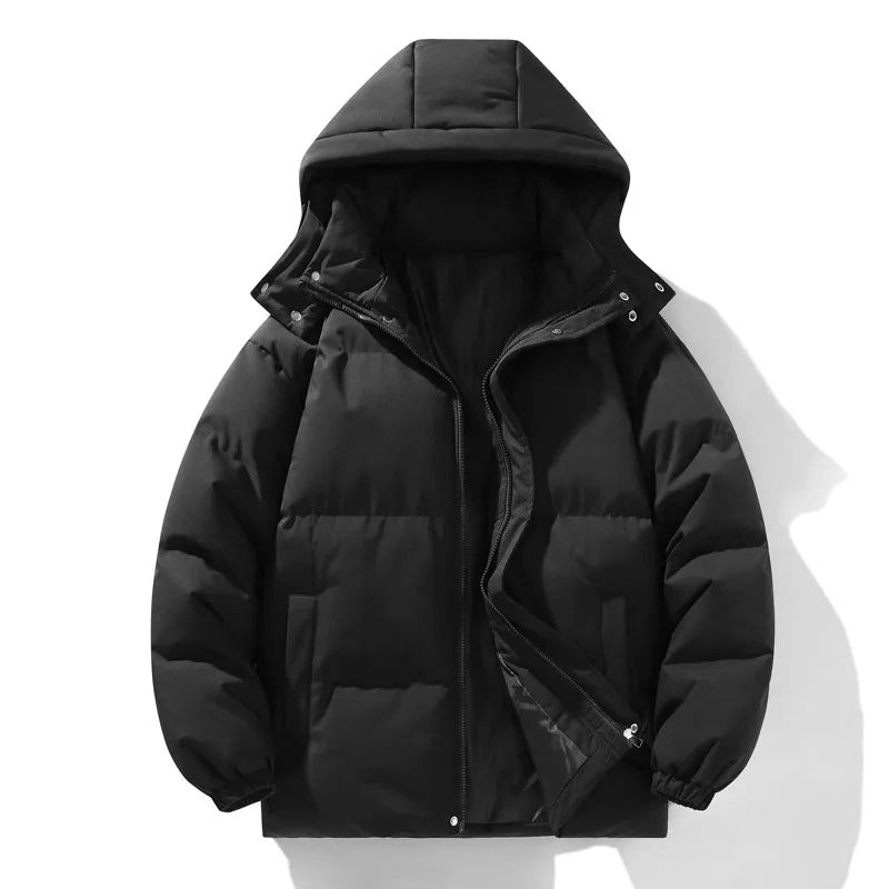 Optimized Product Title: "Elegante Herren Kapuzenjacke - Stilvolle und Bequeme Freizeitjacke für Männer" 

This title includes relevant keywords and phrases that can improve visibility and appeal to potential customers.