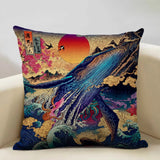 BeauRêve Cushion Cover with Mount Fuji - Japanese Style for Any Space Kalsten