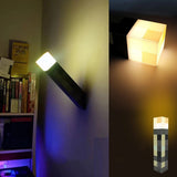 Pixel LED Torch Night Light – USB Rechargeable, 500mAh, 28cm Warm Light