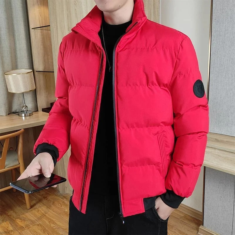Optimized Product Title: "Elegante Winddichte Herrenjacke – Stylische und Funktionale Outdoor-Jacke für Herren" 

This title includes relevant keywords while providing additional details that may attract more clicks.