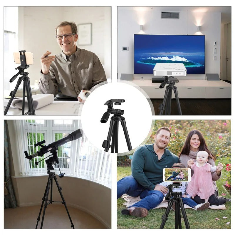 BowLift | Extendable Phone Tripod with Bluetooth Remote - Versatile Selfie Stick & Stand