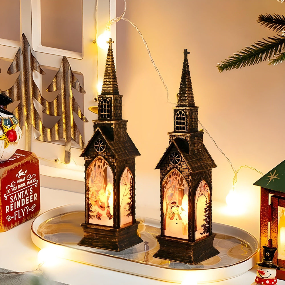 Modern Christmas Ornament LED Light – Deer, Snowman, Fairy or Santa