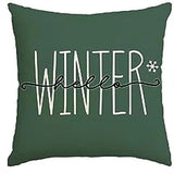 Christmas Tree Cushion Cover – Festive Green or Gray Pillow Case
