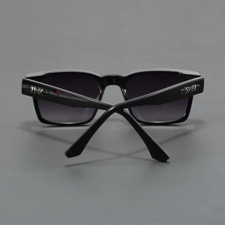 Retro Square Sunglasses – Unisex, UV400 Protection & Scratch-Resistant Lenses