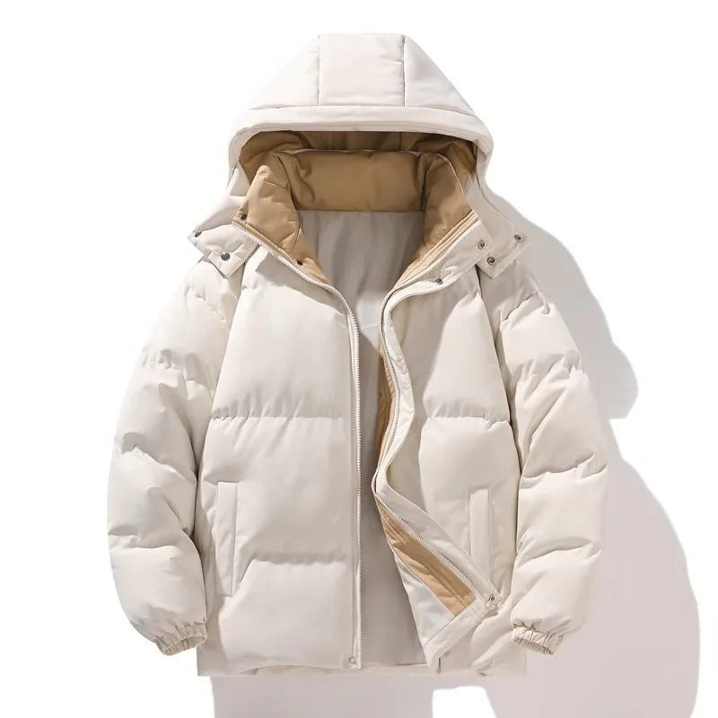 Optimized Product Title: "Elegante Herren Kapuzenjacke - Stilvolle und Bequeme Freizeitjacke für Männer" 

This title includes relevant keywords and phrases that can improve visibility and appeal to potential customers.