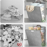 Wallora | Foldable Adhesive Laundry Basket | Wall-Mounted Clothes Hamper & Organiser