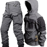 Waterproof Outdoor Set for Men with Jacket & Pants - Falk