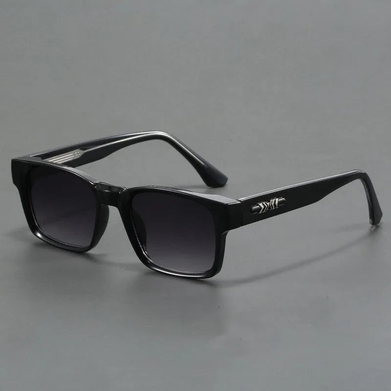 Retro Square Sunglasses – Unisex, UV400 Protection & Scratch-Resistant Lenses