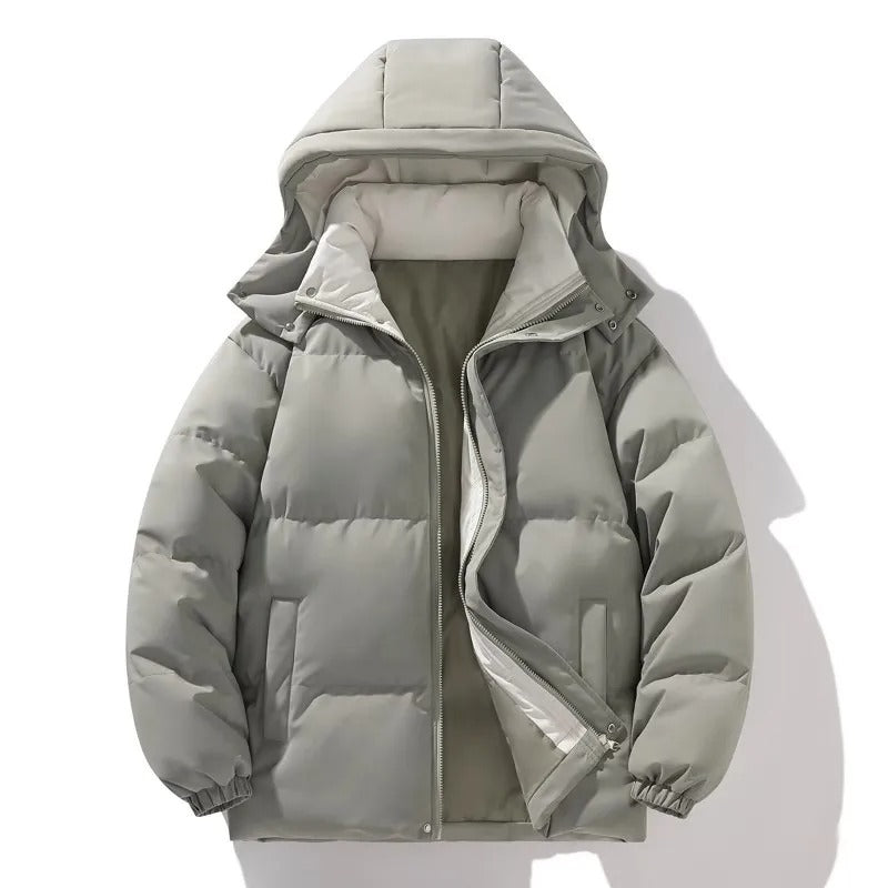 Optimized Product Title: "Elegante Herren Kapuzenjacke - Stilvolle und Bequeme Freizeitjacke für Männer" 

This title includes relevant keywords and phrases that can improve visibility and appeal to potential customers.