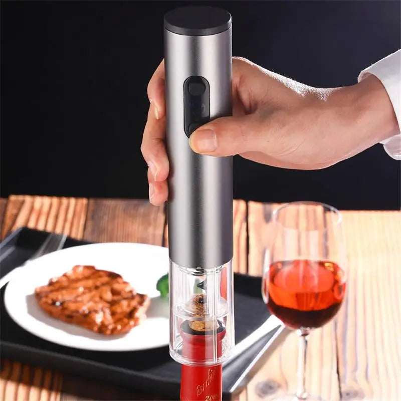Optimized Product Title: **Elektrischer Korkenzieher – Weinflaschen mühelos mit einem Knopfdruck öffnen | Perfekt für Weinliebhaber & Geschenke**