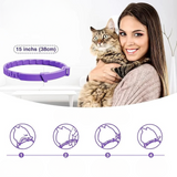 Natural Flea & Tick Collar – 8-Month Protection, Waterproof & Adjustable for Dogs & Cats
