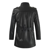 Optimized Product Title: "Elegante Lange Leder Bikerjacke für Damen - Stilvolle, Hochwertige Motorradjacke aus Echtleder" 

This title includes relevant keywords for better visibility in Google Shopping while clearly describing the product and its target