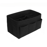 Premium Felt Handbag and Makeup Organizer Insert - Stylish, Versatile Storage Solution for Purses and Cosmetics