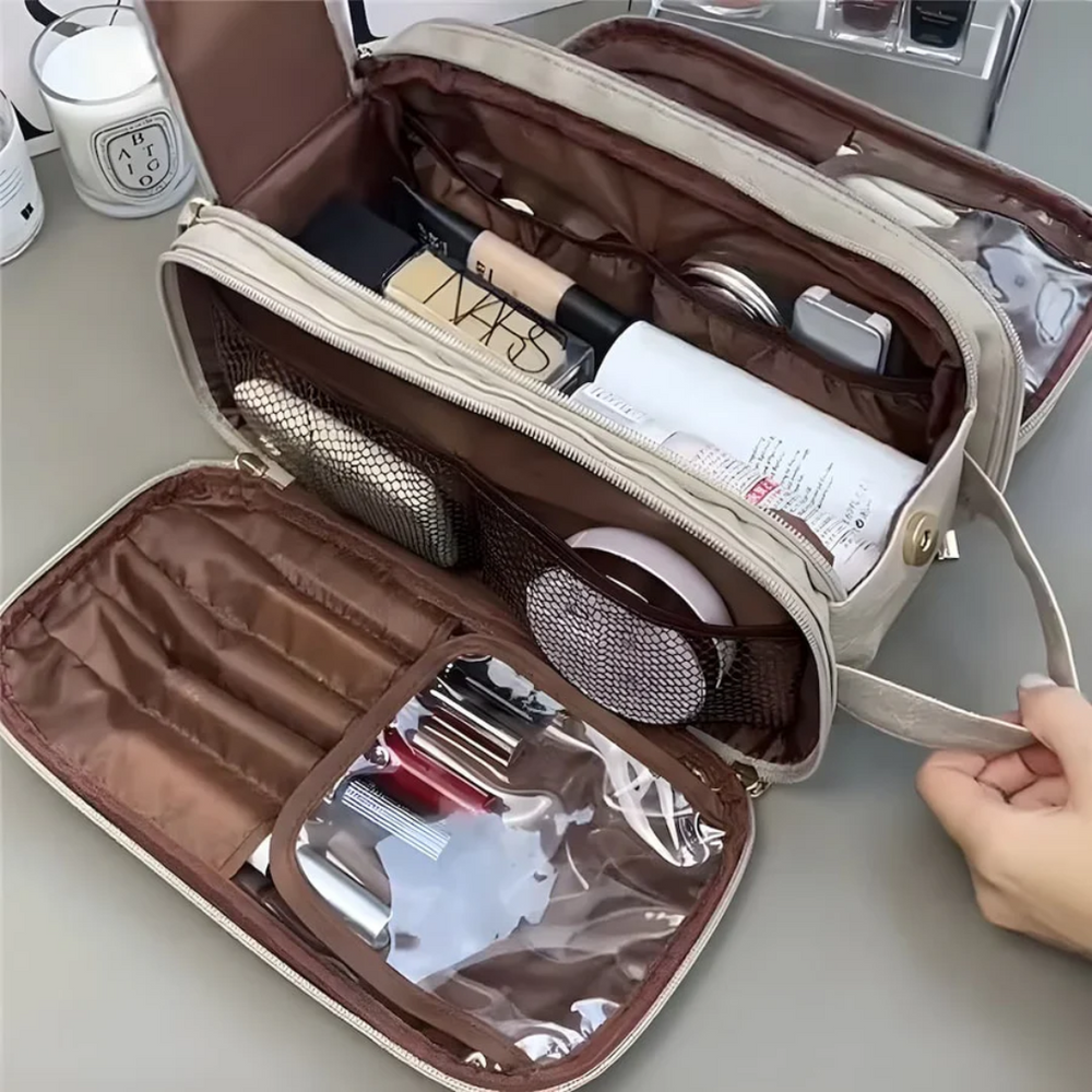 Enhanced Product Title: LuxeVault Premium Make-up Organizer | Stylish & Functional Cosmetic Storage Solution

This title includes keywords that potential customers might search for while also highlighting the product's premium quality and functionality.
