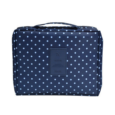 Compact Waterproof Makeup Travel Organizer - Stylish & Durable Cosmetic Case for On-the-Go Beauty Essentials